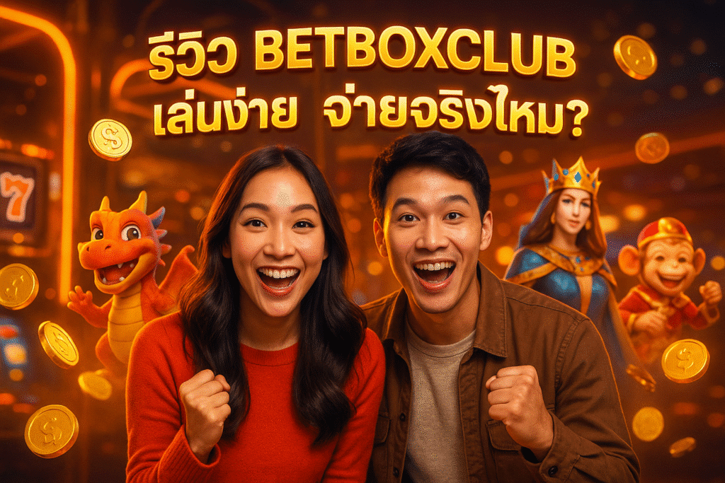 รีวิว BETBOXCLUB เล่นง่าย จ่ายจริงไหม?