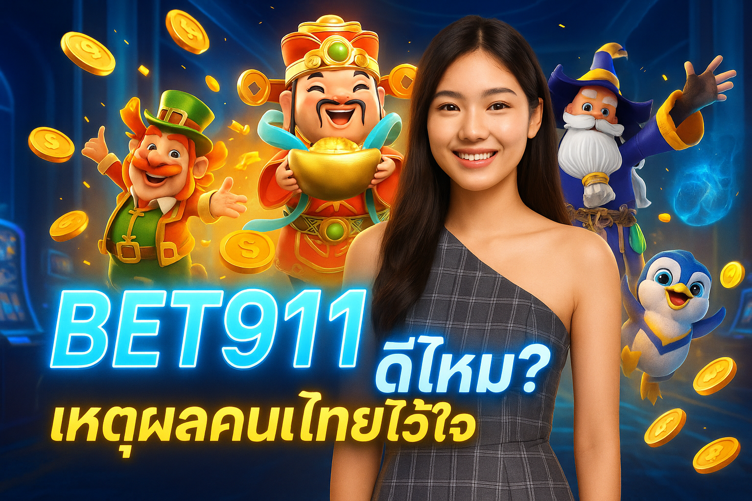 BET911 ดีไหม? เหตุผลคนไทยไว้ใจ